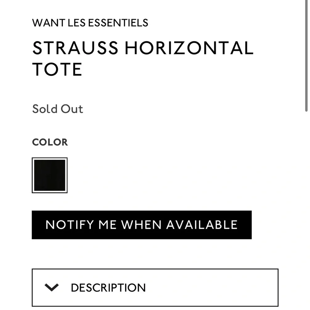 WANT Les Essentiels Strauss Horizontal Tote